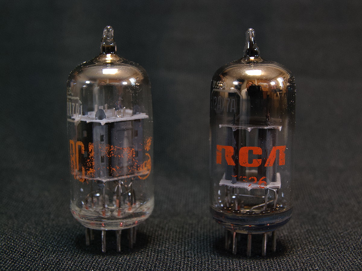 ♪♪RCA 12AX7A 良品ペア #45、RCAビンテージ♪♪