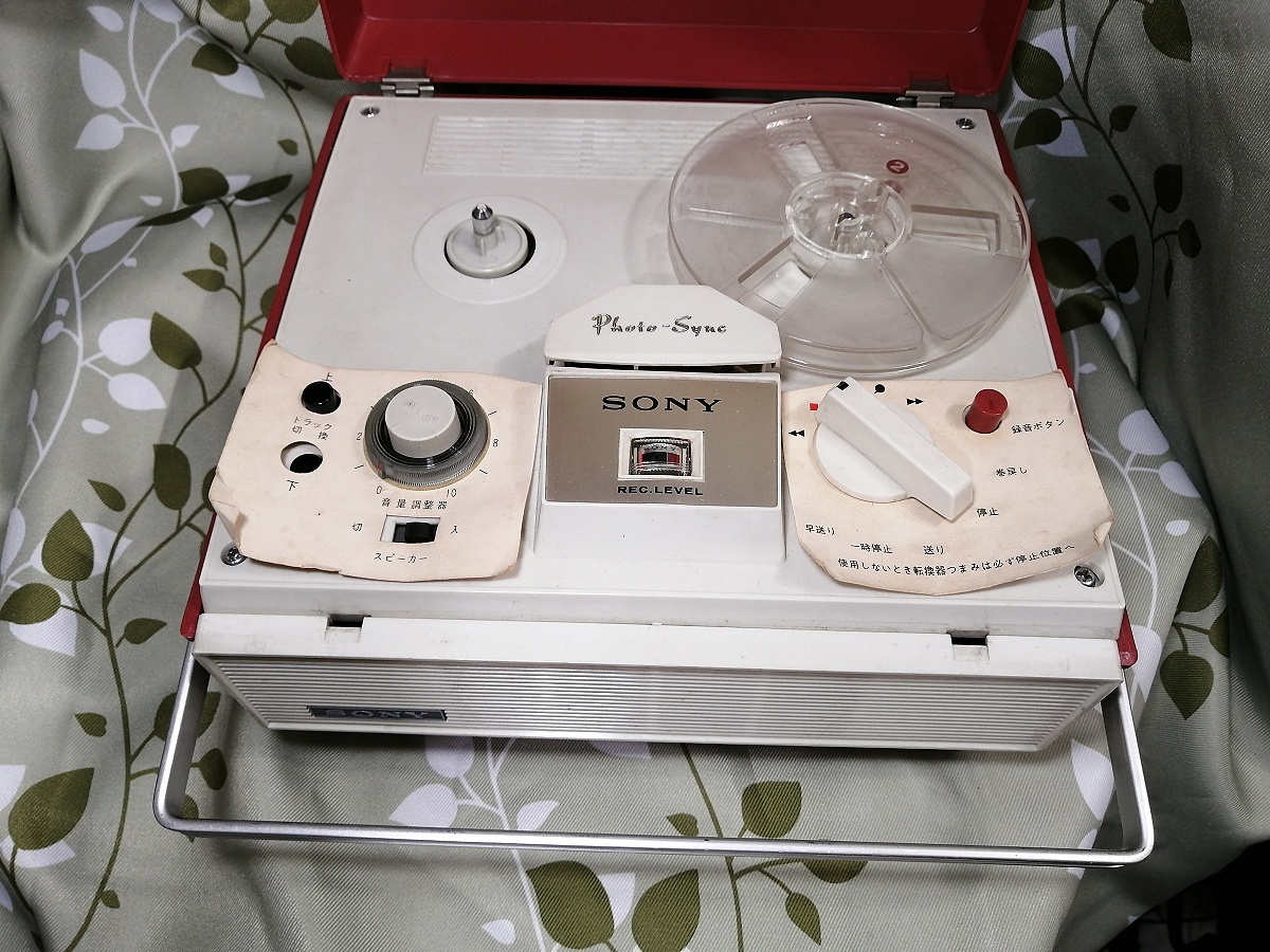 SONY 美品 テープレコーダー TC-221 オープンリール 空のリール付き 昭和レトロ 【現状渡し】 JChere雅虎拍卖代购 SONY ソニー オープンリールテープレコーダー TC−221 23.07.20