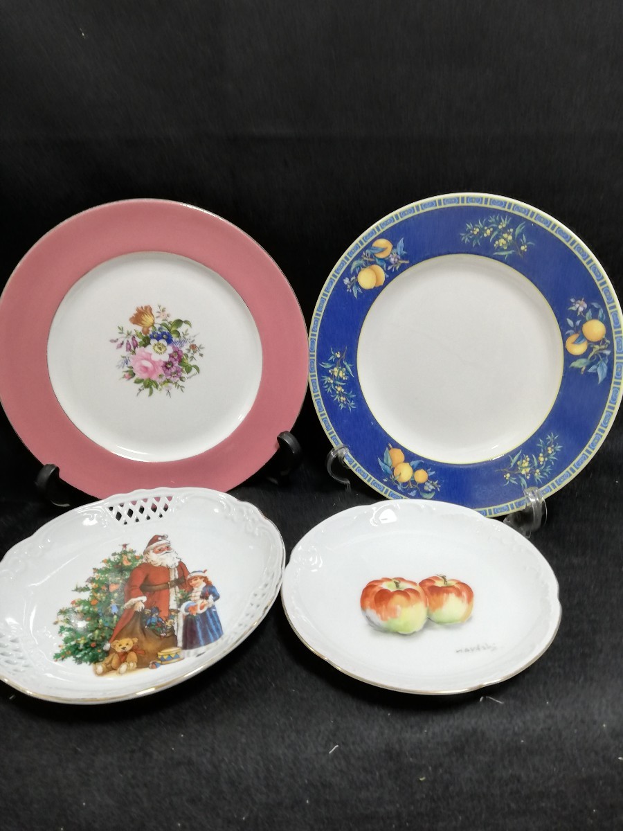 S796.ブランド食器 プレート 4点セット WEDGWOOD 大倉陶園