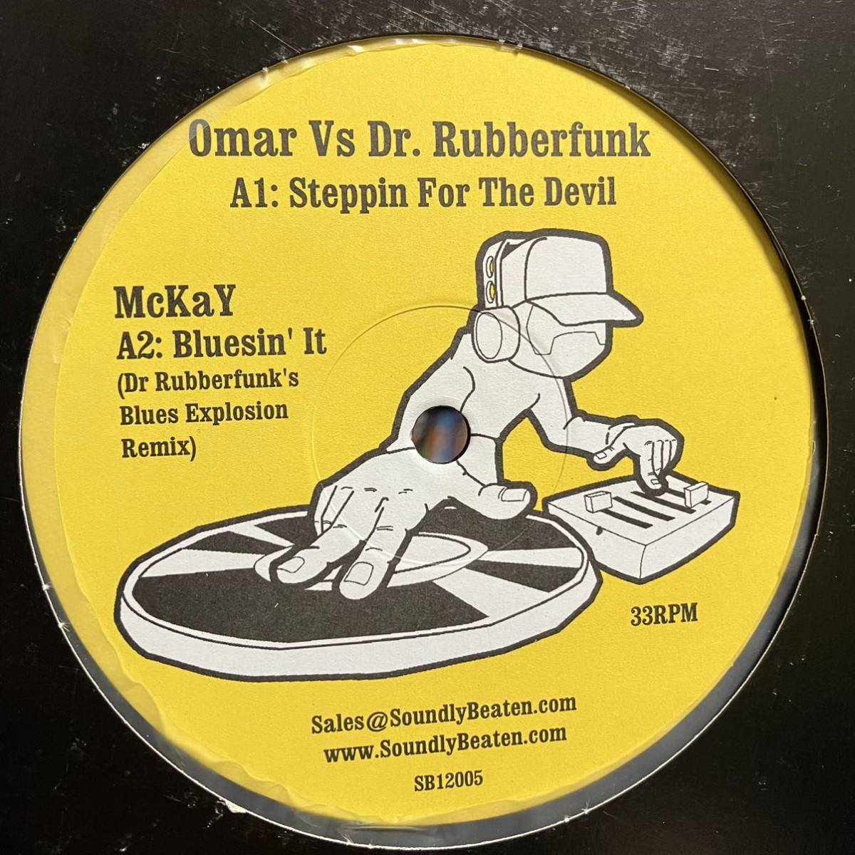 【マッシュアップ】OMAR DR. RUBBERFUNK STEPPIN FOR THE DEVIL McKAY BLUESIN' IT GANGSTARR DWYCK DE LA SOUL DR. RUBBERFUNK ALL GUDER_画像1