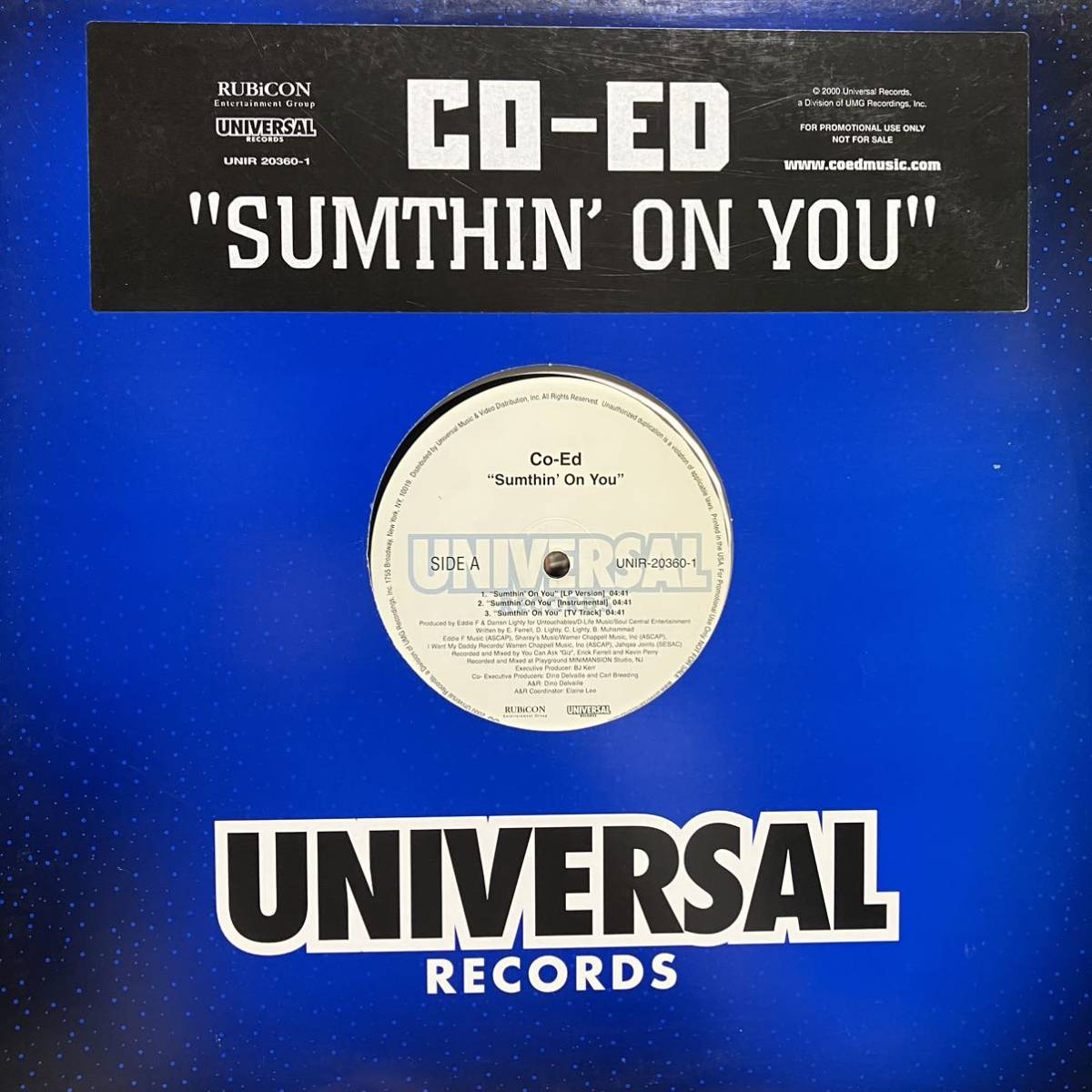 【USプロモ】CO-ED / SUMTHIN' ON YOU / Roll Wit Me Remix ft. Big Gipp Goodie MoB_画像1