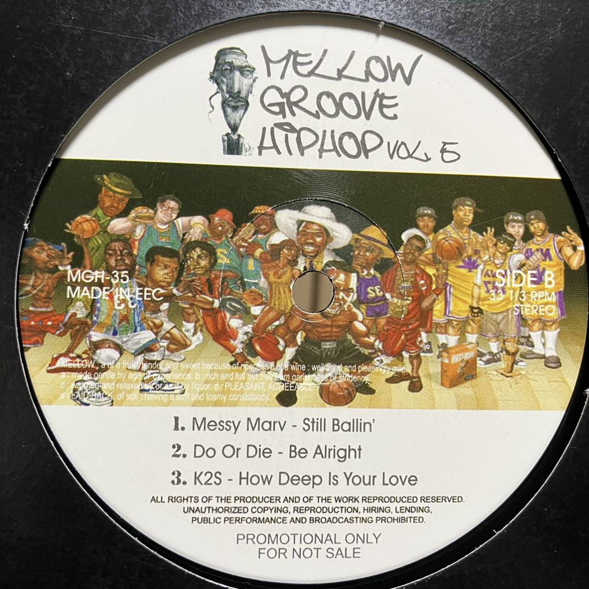 MELLOW GROOVE HIP HOP Vol.5 / EXCEL All Night Long MR.CAPONE-E Would You Forget Me E-40 Things Will Never Change MESSY MARV K2S_画像2