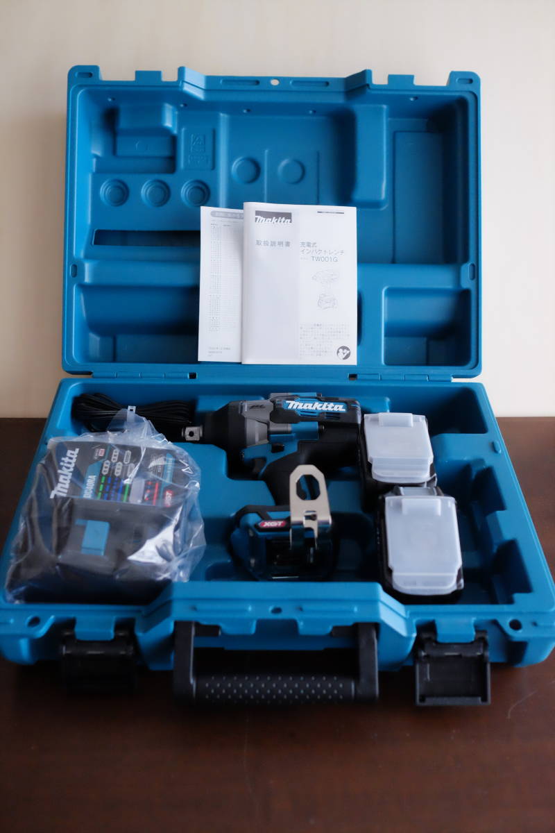 極美品】MAKITA マキタ TW001GRDX 40Vmax充電式インパクトレンチ一式