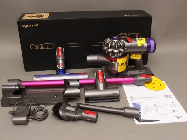 100円 新品 ダイソン Dyson V8 Slim Fluffy Extra SV10 EXT FU
