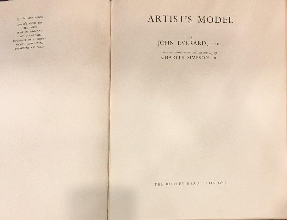 『Artist's Model John Everard ジョン・エヴァラード写真集』_画像6