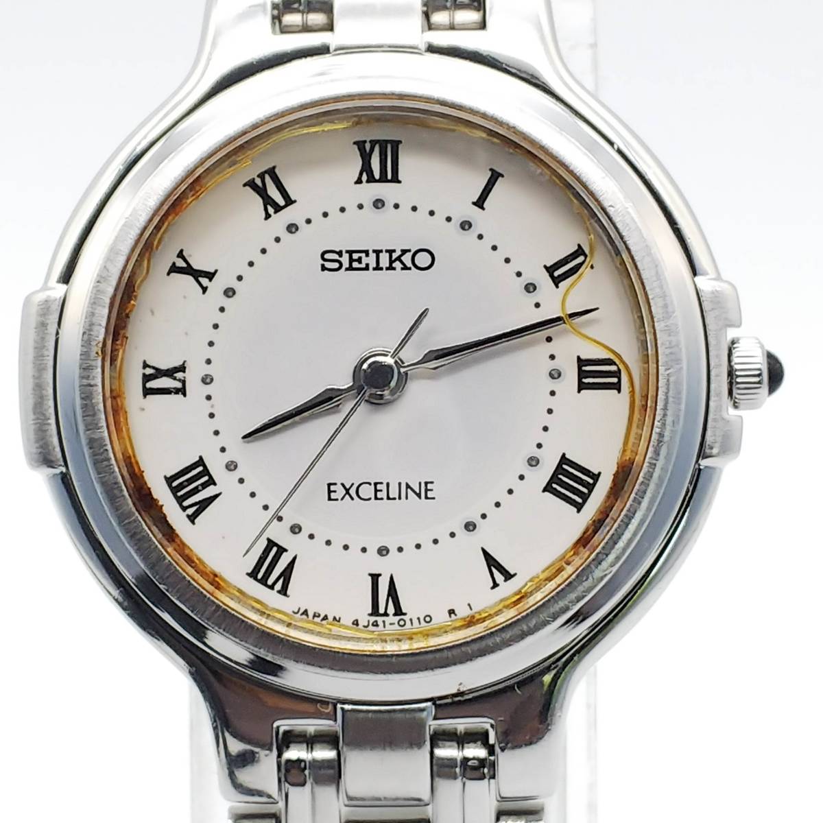 送料無料【電池交換済】 SEIKO セイコー エクセリーヌ EXCELINE 送料無料【電池交換済】 SEIKO セイコー エクセリーヌ EXCELINE