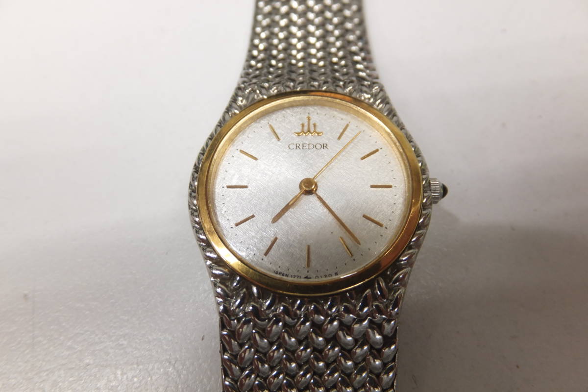 特価ブランド 41929-180 SEIKO レディース風防文字盤無傷本体美品 送料180円~ シルバー SS 腕時計 クォーツ クレドール 1271-0060 セイコー その他 特価ブランド 41929-180 SEIKO レディース風防文字盤無傷本体美品 送料180円~ シルバー SS 腕時計 クォーツ クレドール 1271-0060 セイコー その他