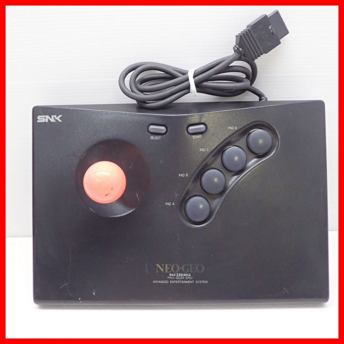 NG NEOGEO ネオジオ アーケードスティックコントローラー NEO-AEC MAX 330 MEGA PRO-GEAR SPEC エスエヌケイ  SNK ジャンク【20(ネオジオ)｜売買されたオークション情報、ヤフオク! の商品情報をアーカイブ公開