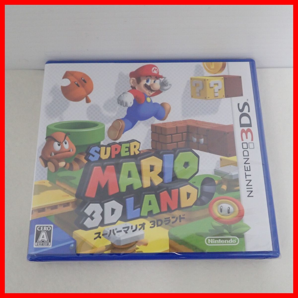 ◇未開封 ニンテンドー3DS SUPER MARIO 3D LAND スーパーマリオ 3Dランド Nintendo 任天堂【PP  JChere雅虎拍卖代购
