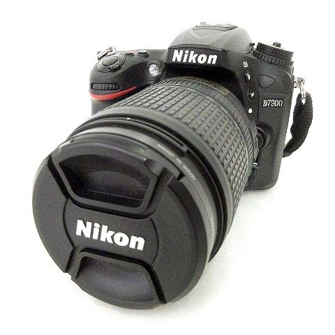 話題の人気 D7200 NIKON ニコン 一眼レフカメラ □U180 ブラック 黒