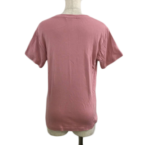 フリークスストア FREAKS STORE Tシャツ カットソー プルオーバー クルーネック 無地 半袖 M ピンク レディース_画像4