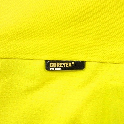 ホグロフス HAGLOFS Spitz Jacket GORE-TEX スピッツジャケット マウンテンパーカー ブルゾン フード 黄色 イエロー ■U90 A0626 メンズ_画像9