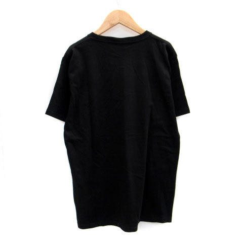 アウトドアプロダクツ OUTDOOR PRODUCTS Tシャツ カットソー 半袖 ラウンドネック ロゴプリント M ブラック 黒 /MS27 メンズ_画像2