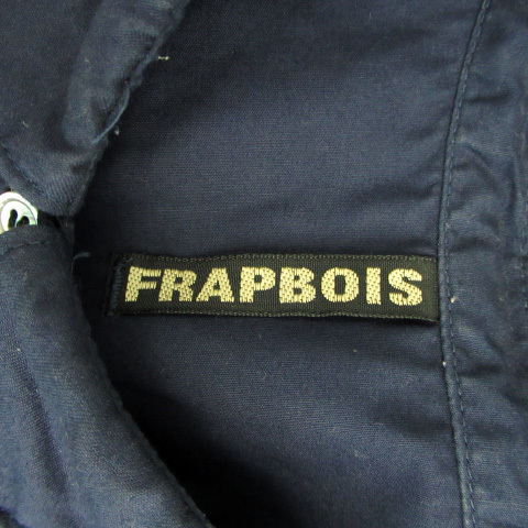 フラボア FRAPBOIS カジュアルシャツ 半袖 1 紺 ネイビー /SM44 メンズ_画像5