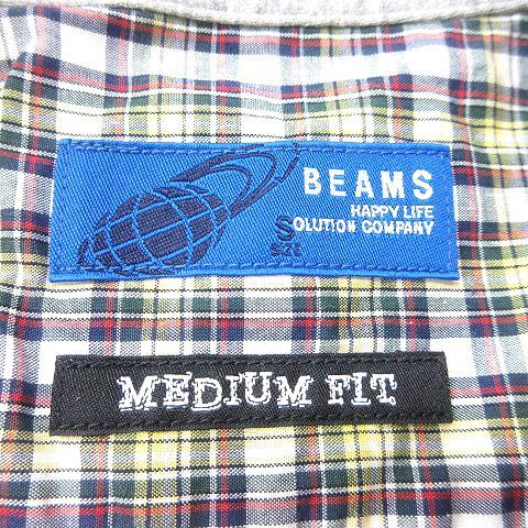 ビームス BEAMS シャツ チェック 半袖 S マルチカラー /MN メンズ_画像5