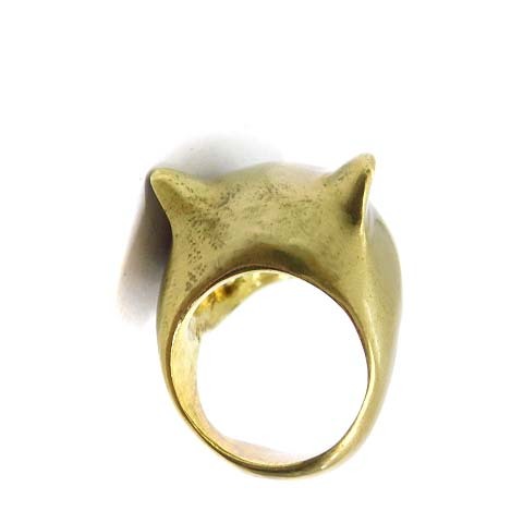 【在庫一掃】 スウェード 指輪 リング GREEN GOLD RING LIGHT FELIS 8UEDE その他