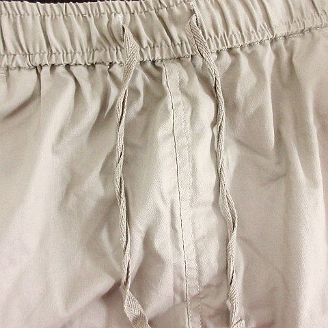 LOGOS DAYS skirt bottoms mini height tight Easy Logo stretch LL beige *EKM lady's 