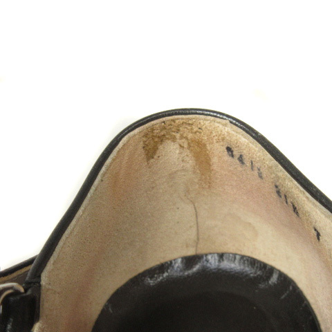  Ginza Kanematsu GINZA Kanematsu MISS SLENDER туфли-лодочки раздельный лодыжка ремешок 21.5 чёрный черный женский 