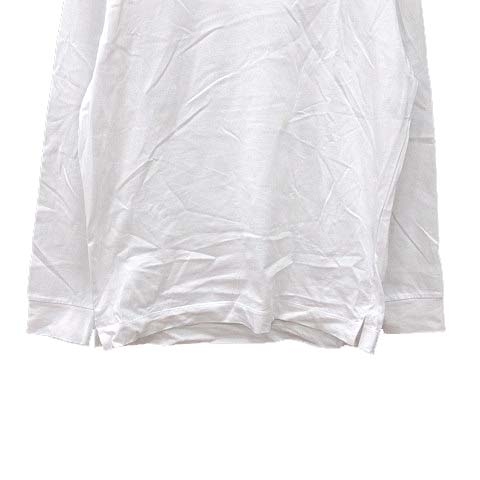  Ships SHIPS T-shirt cut and sewn long sleeve V neck plain S white white /CT men's 