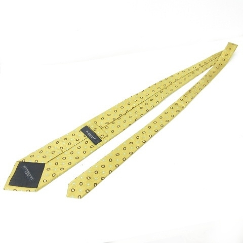  Burberry London BURBERRY LONDON галстук шелк общий рисунок бизнес формальный желтый желтый #GY09 мужской 