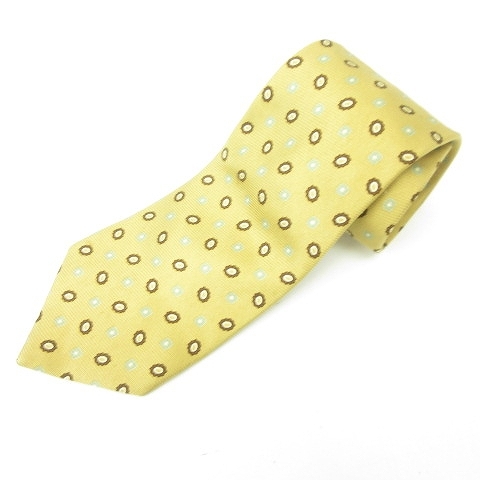  Burberry London BURBERRY LONDON галстук шелк общий рисунок бизнес формальный желтый желтый #GY09 мужской 