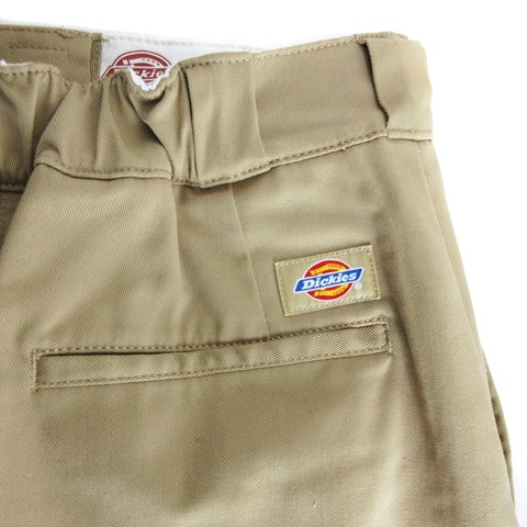 ディッキーズ Dickies スカート タイト ミモレ丈 ジップフライ 薄手 無地 S ベージュ ボトムス /BT レディース_画像5