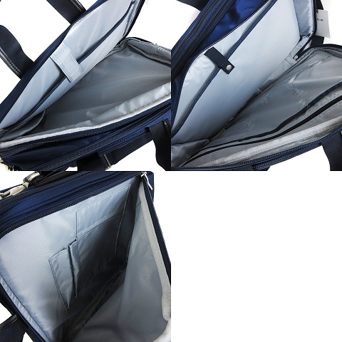 未使用品 エース ACE ヴィターラ ビジネスバッグ リュック ショルダー 3way ナイロン B4収納 紺 ネイビー 鞄 ■SM1 メンズ_画像7