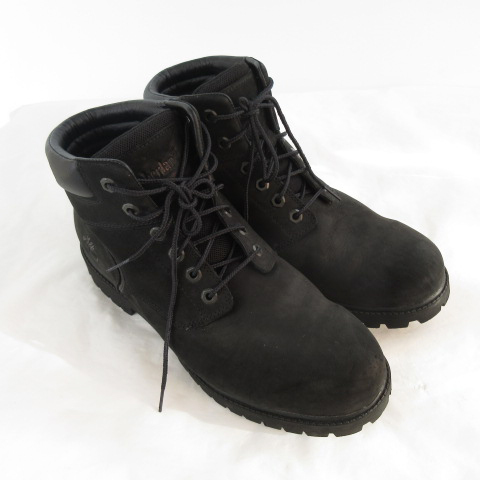 ティンバーランド Timberland Chukka Boot ブーツ A1J3W 黒 ブラック ヌバック レザー 28ｃｍ US10W 靴 メンズ_画像5