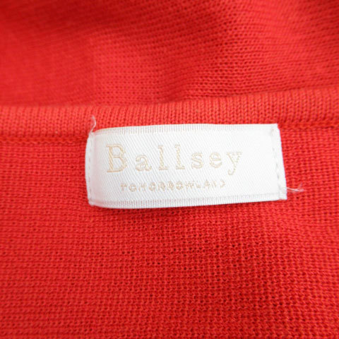  Ballsey BALLSEY Tomorrowland cut and sewn no sleeve round neck 38 orange /MS32 lady's 
