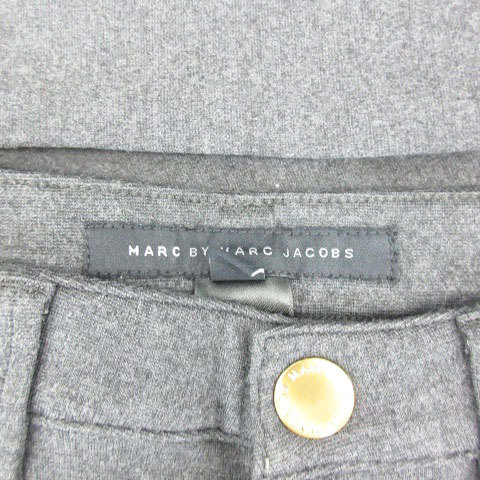 マークバイマークジェイコブス MARC by MARC JACOBS スリムパンツ ロング丈 2 ダークグレー /YM18 レディース_画像5