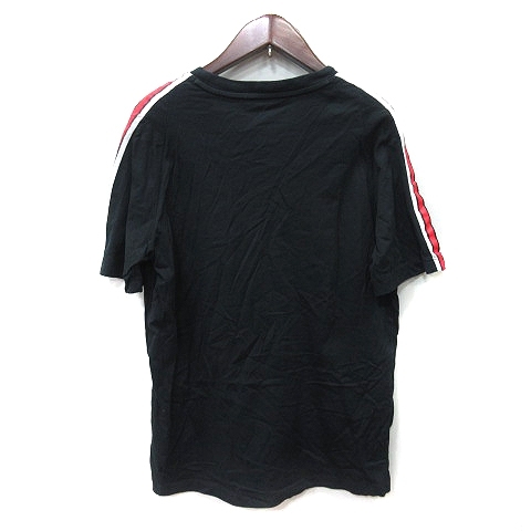 ナイキ NIKE Tシャツ カットソー 半袖 M 黒 ブラック /YI メンズ_画像4