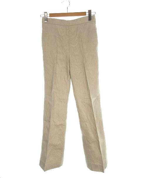 ミューズ ドゥーズィエム クラス MUSE de Deuxieme Classe 22SS LINEN CHINO リネン チノ パンツ ベージュ 38 レディース