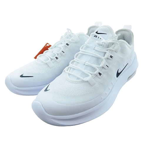 未使用品 ナイキ NIKE エア マックス アクシス AIR MAX AXIS スニーカー シューズ ローカット ロゴ 26.5cm 白 ホワイト AA2146-100 メンズ_画像1