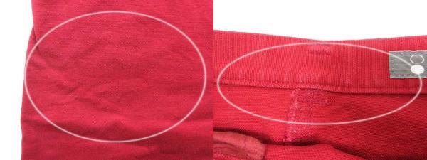 ユナイテッドアローズ ピンクレーベル UNITED ARROWS PINK LABEL 台形スカート ひざ丈 S 赤 レッド /YK レディース_画像5