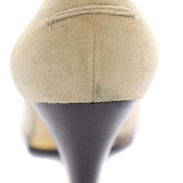  Perry koPELLICO fringe pumps almond tu high heel suede 37 24.0cm beige /MF #OS lady's 