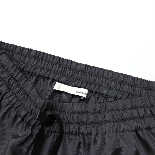 プティローブノアー petite robe noire ワイド イージーパンツ スラックス F ダークグレー 日本製 PR017FF01 レディース_画像3