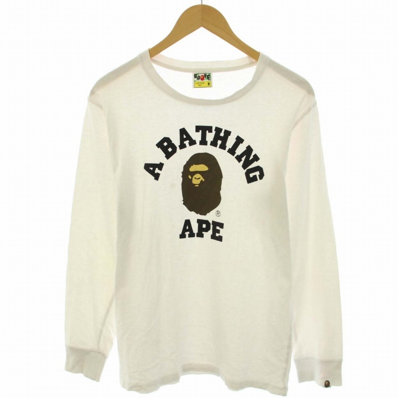 Yahoo!オークション - アベイシングエイプ A BATHING APE Tシャツ