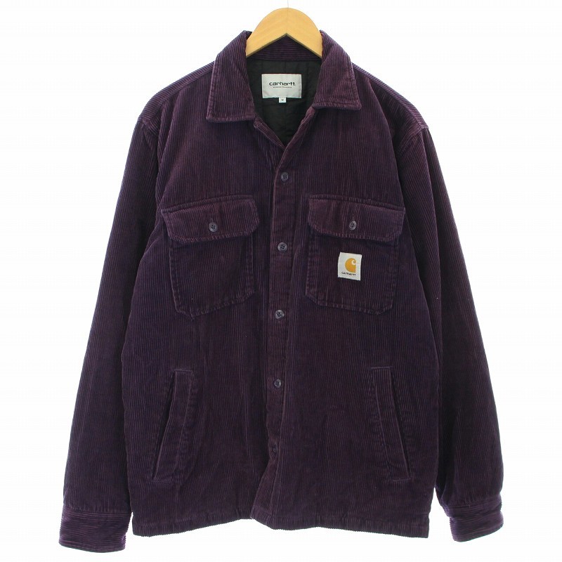 高品質の激安 紫 M アウター 中綿 コーデュロイジャケット Jacket