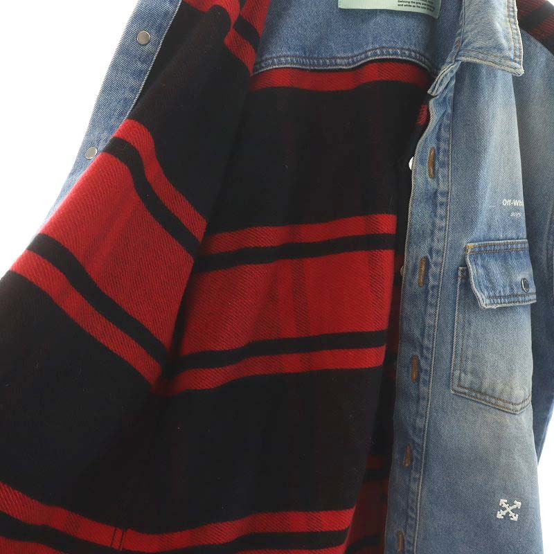 オフホワイト OFF WHITE Gジャン ジージャン デニムジャケット