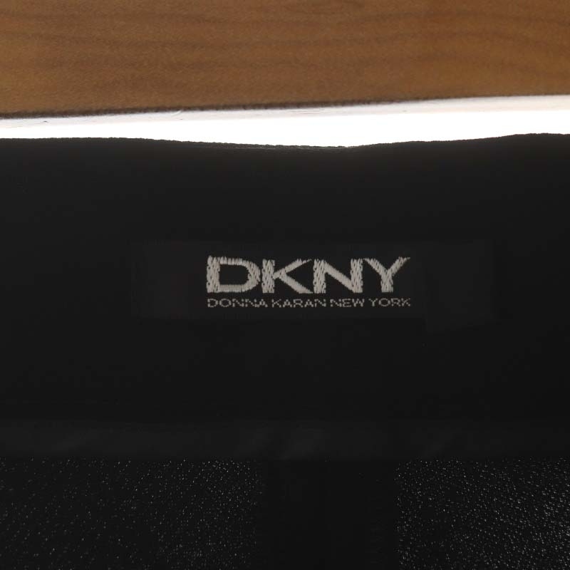 ダナキャランニューヨーク DKNY フレア パンツ ストレッチ 2 黒 ブラック /HK ■OS レディース_画像3