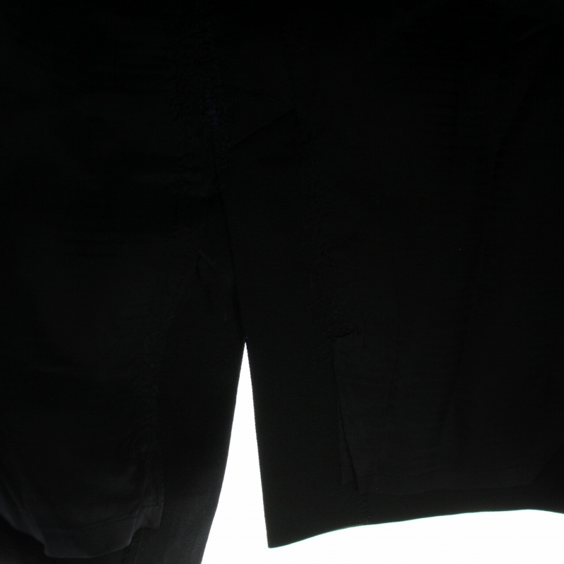 バーバリーブラックレーベル BURBERRY BLACK LABEL タイトスカート ひざ丈 ウール 40 M 黒 ブラック /HN21 レディース_画像5