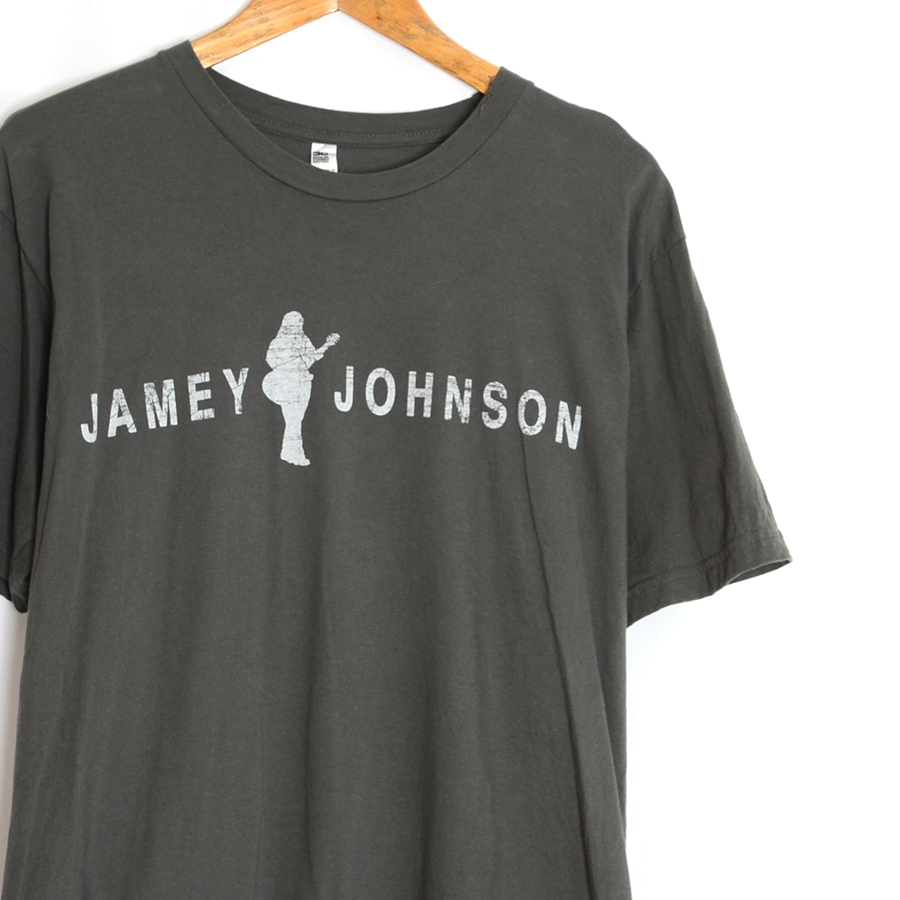 GS1019 ジェイミー ジョンソン JAMEY JOHNSON Tシャツ L 肩幅50 ギター メール便可 xq_画像1