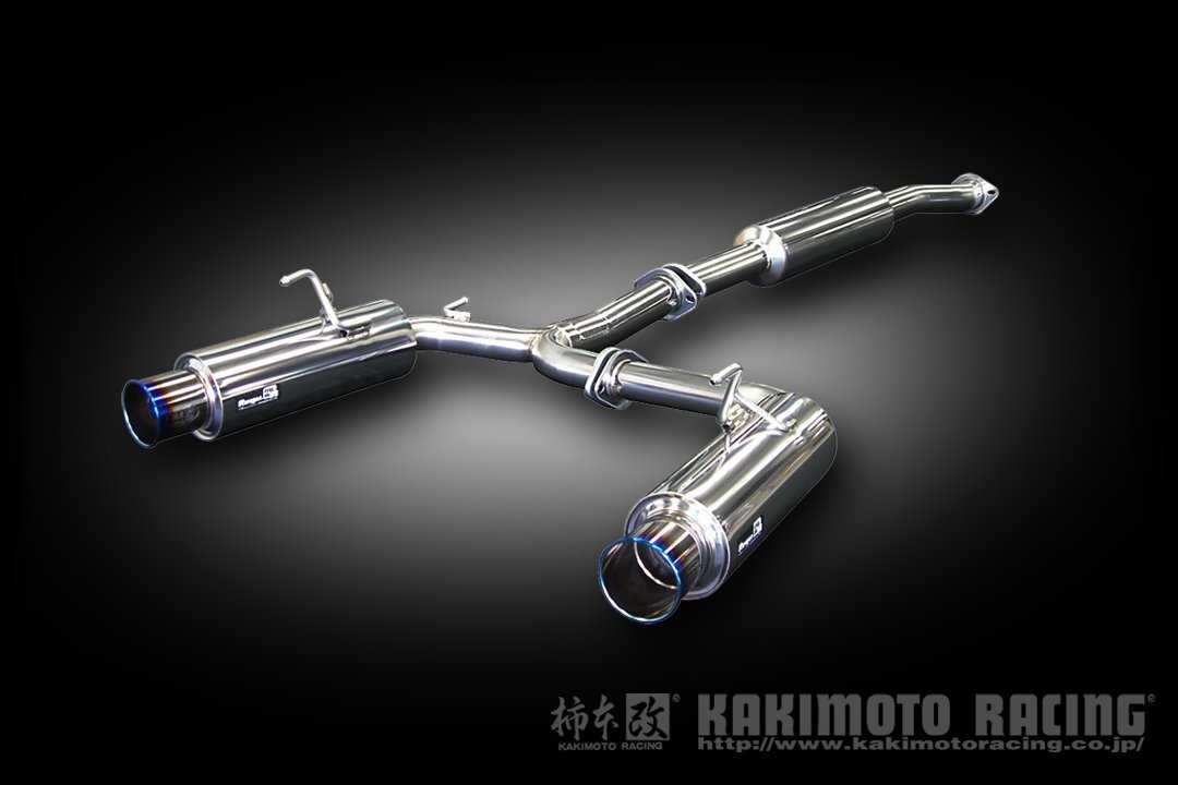 柿本改 マフラー レグ06&R スポーツマフラー 日産 スカイライン クーペ(2ドア) DBA-CKV36 N21382 カキモト