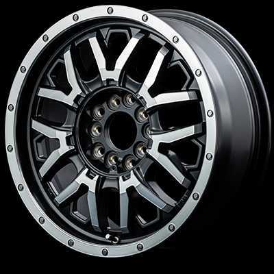 マルカ ホイール ナイトロパワー M27 グレネード アウトランダー PHEV MID 【17×7.0J 10 114.3/127 マルチ INSET40 ブラック+FDP】 4本