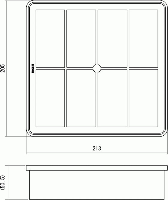 エアフィルター ランサー CS5A 70017-AM105 HKS スーパーエアフィルター ミツビシ 送料無料_画像2