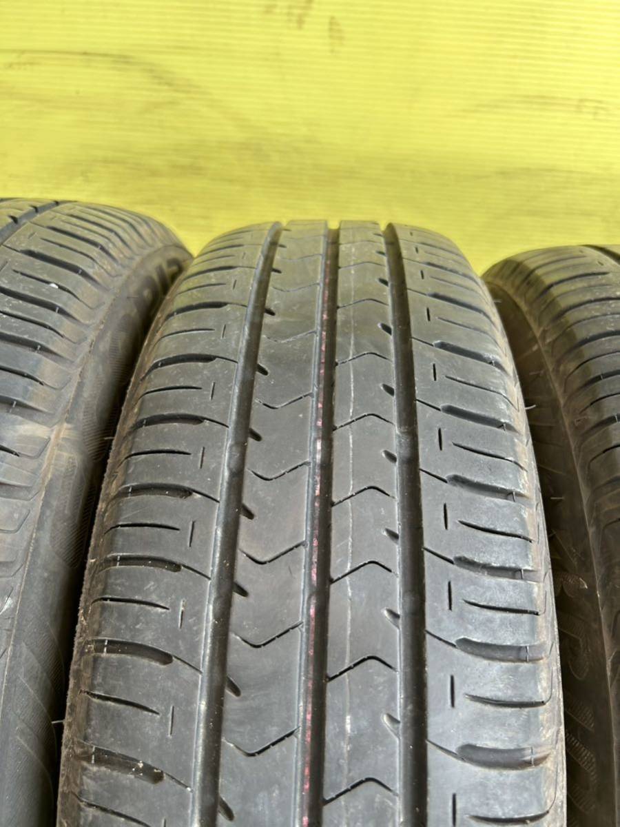 175/70R14 2019年ノーマル ブリヂストンECOPIA 4本セット 日産マーチ ラティオ 刻印3BG0C 4穴 PCD100 ET+45 14X5.5J ハブ60mm_画像8