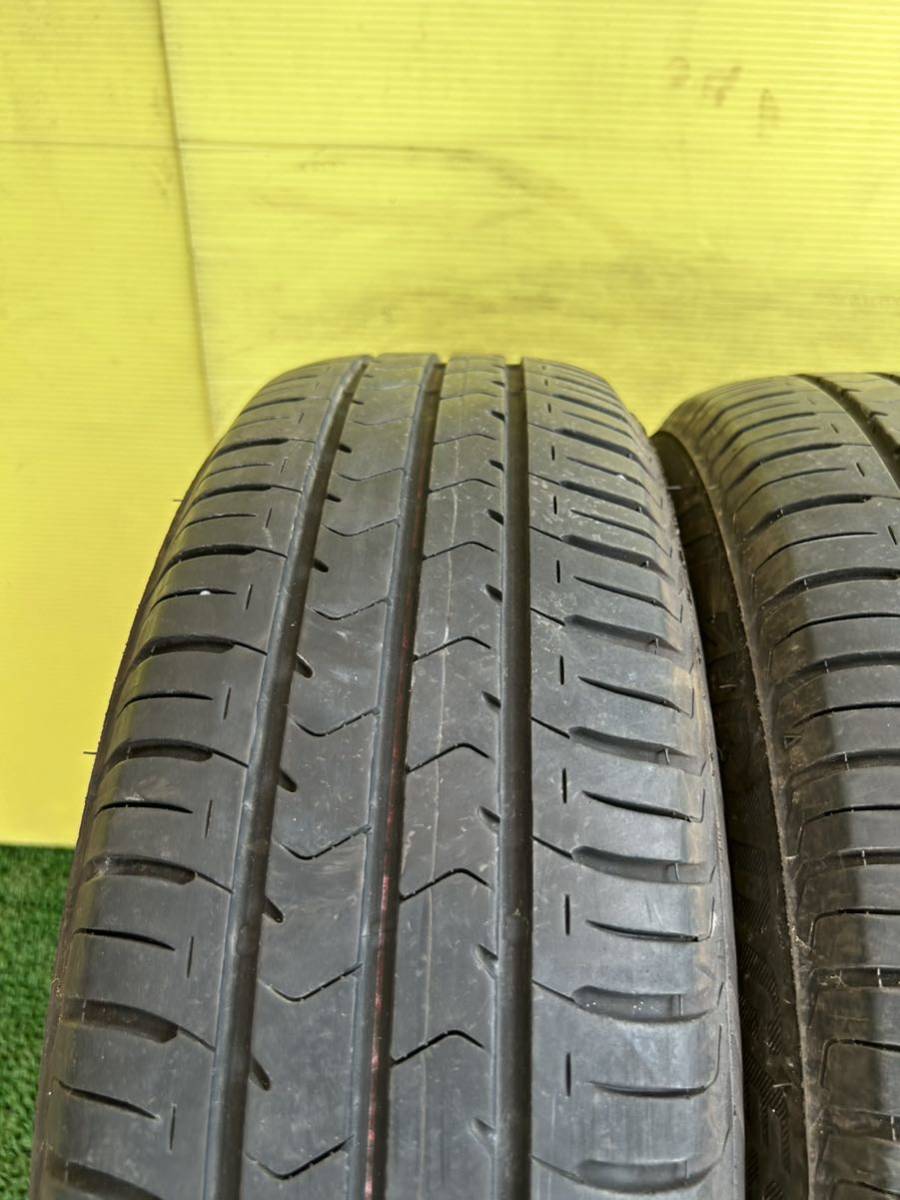 175/70R14 2019年ノーマル ブリヂストンECOPIA 4本セット 日産マーチ ラティオ 刻印3BG0C 4穴 PCD100 ET+45 14X5.5J ハブ60mm_画像9