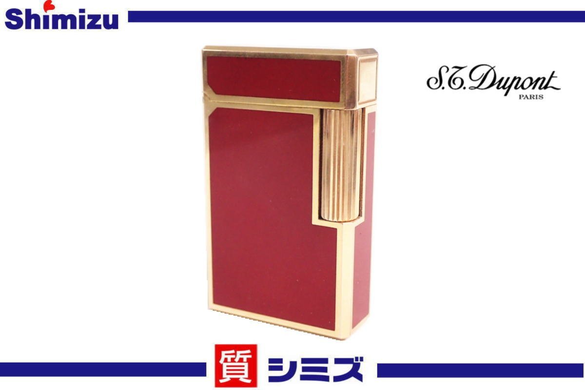 1円【S.T.Dupont】良品 着火確認済 デュポン ライン1 ガスライター 都