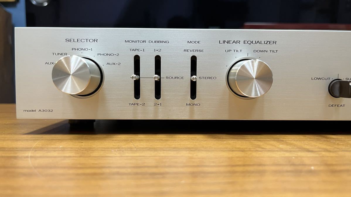 LUXMAN ラックスマンLUXKIT A3032 真空管プリアンプコントロール LUXMAN ラックスマンLUXKIT A3032 真空管プリアンプコントロール