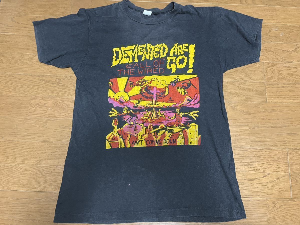90's ビンテージ D.A.G. Tシャツ サイズ XL サイコビリー ロカビリー ネオロカ Demented are Go